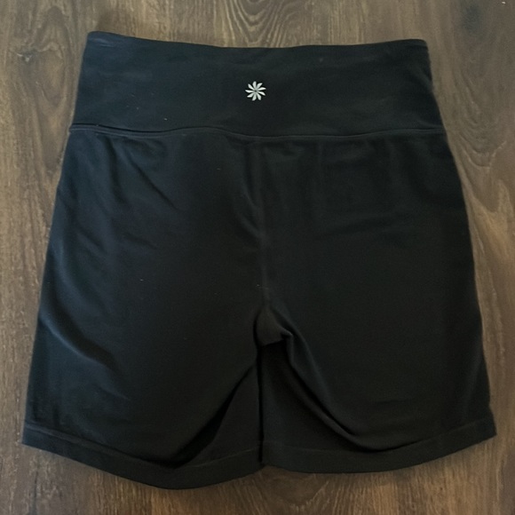 Athleta black biker shorts size small - Picture 2 of 2
